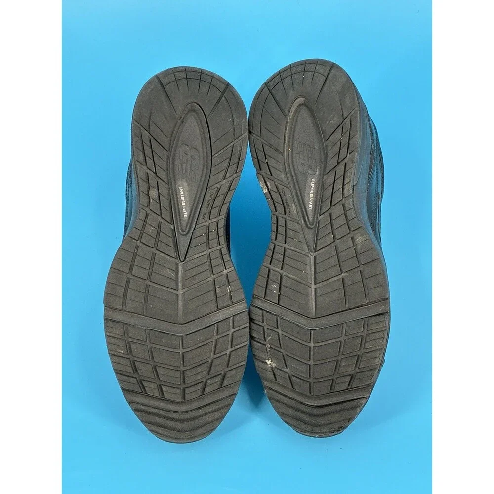 New Balance 608v5 Women’s 10 B Black Slip Resistant Leather Work Shoes WX608AB5